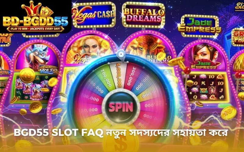 BGD55 Slot FAQ নতুন সদস্যদের সহায়তা করে