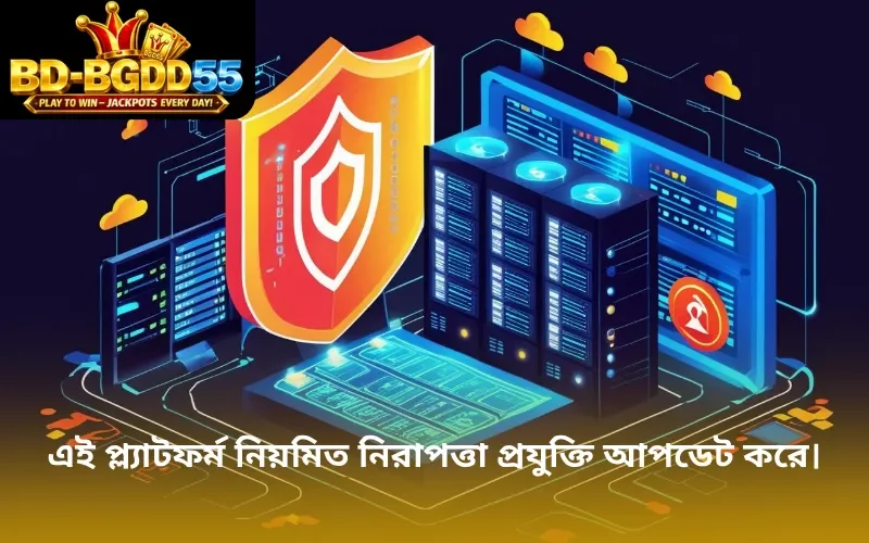 এই প্ল্যাটফর্ম নিয়মিত নিরাপত্তা প্রযুক্তি আপডেট করে।