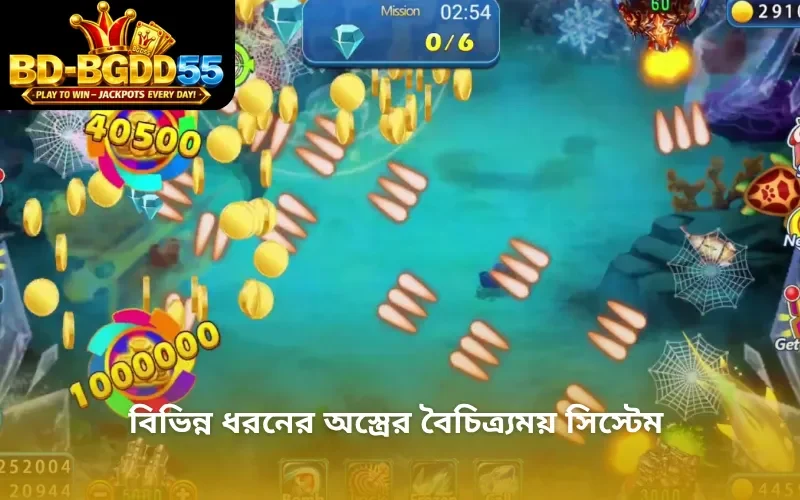 বিভিন্ন ধরনের অস্ত্রের বৈচিত্র্যময় সিস্টেম